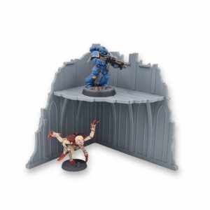 Sci-fi grimdark wargaming terrain – 28mm 3D printed battlefield scenery by The Artificers Forge