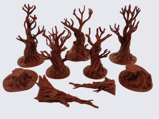 Printable Scenery - Dead Forest