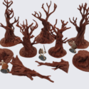 Printable Scenery - Dead Forest
