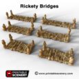 Printable Scenery Rickety Bridges