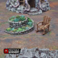 Printable Scenery Witches Hovel