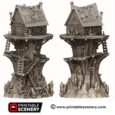 Printable Scenery Shanty Tower