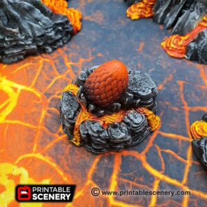 Printable Scenery Dragons Lair