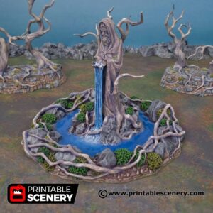 Printable Scenery Feywild Shrine