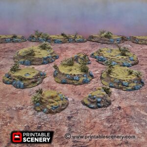 Printable Scenery Modular Hills