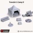 Printable Scenery Travellers Camp 2