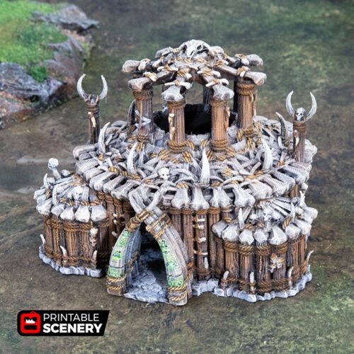 Printable Scenery Witch Temple