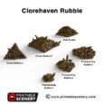 Printable Scenery - Clorehaven Rubble