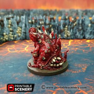 Printable Scenery - Jabbering Horror