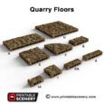 Printable Scenery - Quarry Floors