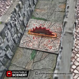 Printable Scenery - Deadly Floor Traps