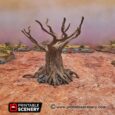 Printable Scenery - Twisted Trees