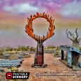 Printable Scenery - Burning Ring Of Fire