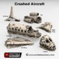 Printable Scenery - Crashed Aircraft