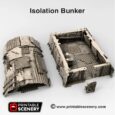 Printable Scenery - Isolation Bunker