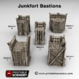 Printable Scenery - Junkfort Bastions