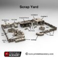 Printable Scenery - Scrapyard