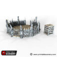 Printable Scenery - Fighting Pits