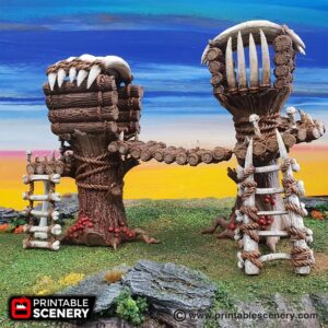 Printable Scenery - Tribal Cells