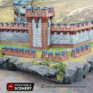 Printable Scenery - Ironhelm Barricades