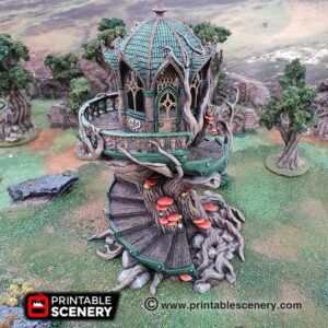 Printable Scenery - Gloomwood Eyrie