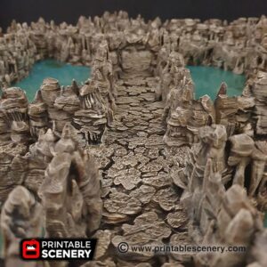 Printable Scenery - Grotto Tunnels