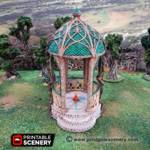 Printable Scenery - Shrine Of Solace