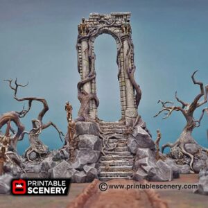 Printable Scenery - Shadow Gate