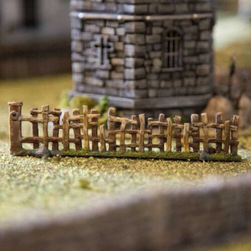 Printable Scenery - Wooden Fence