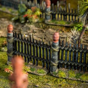 Printable Scenery - Medium Tribal Stockades