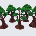 Printable Scenery - Gnarly Trees