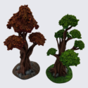 Printable Scenery - Gnarly Trees