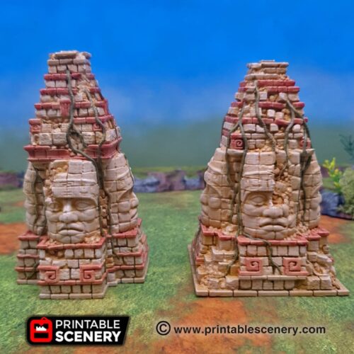 Printable Scenery - Vigilant Monuments