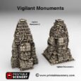 Printable Scenery - Vigilant Monuments