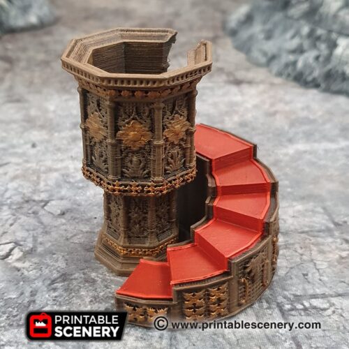 Printable Scenery - Pulpit