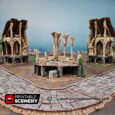 Printable Scenery - Ruined Nave & Chancel