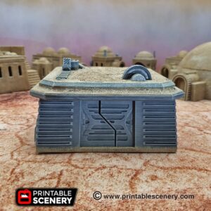 Printable Scenery - Storm Bunker