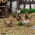Printable Scenery - Chicken Hut