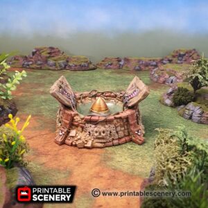 Printable Scenery - Ancient Missile Silo