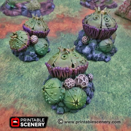 Printable Scenery - Spore Spitters