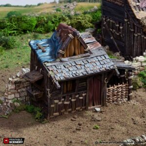 Printable Scenery - Small Shanty