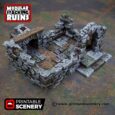 Printable Scenery - Ruined Gatehouse East Wing