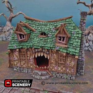 Printable Scenery - Mimic House