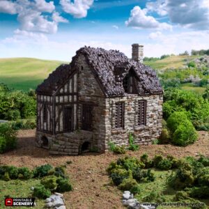 Printable Scenery - Barlyway Cottage