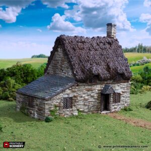 Printable Scenery - Crow Cottage