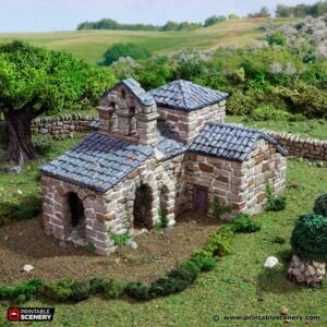 Printable Scenery - French Mausoleum