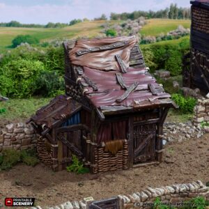 Printable Scenery - Medium Shanty