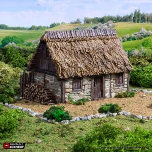 Printable Scenery - Norman Stone Barn