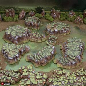 Printable Scenery - Grassy Knolls