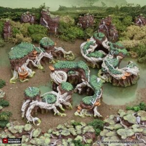 Printable Scenery - Wild Roots